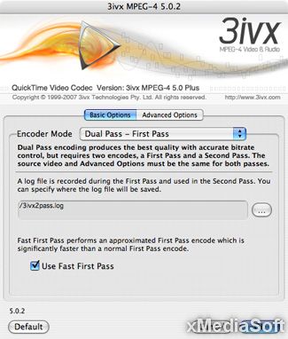 3ivx MPEG-4 for Mac