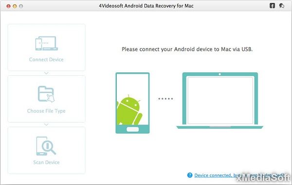 4Videosoft Android Data Recovery for Mac