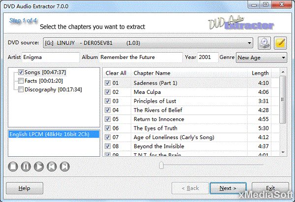 DVD Audio Extractor for Mac