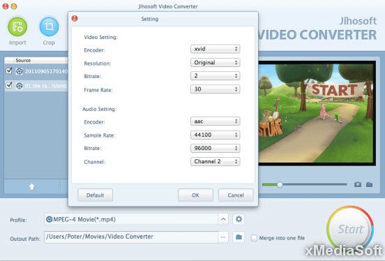 Jihosoft Video Converter for Mac