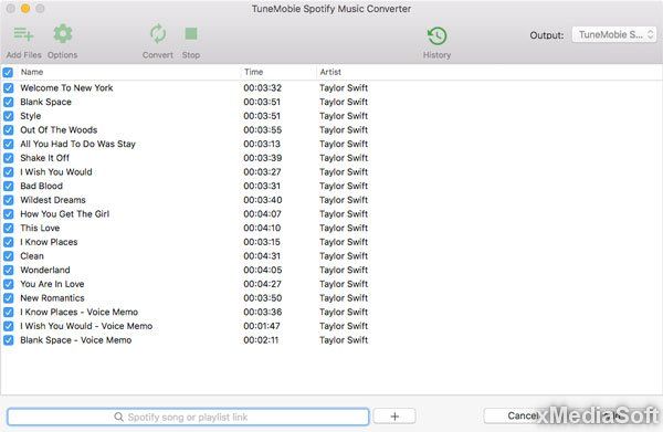 TuneMobie Spotify Music Converter for Mac
