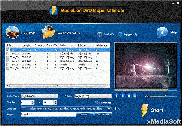 MediaLion DVD Ripper Pro