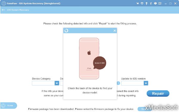 FonePaw iOS System Recovery for Mac