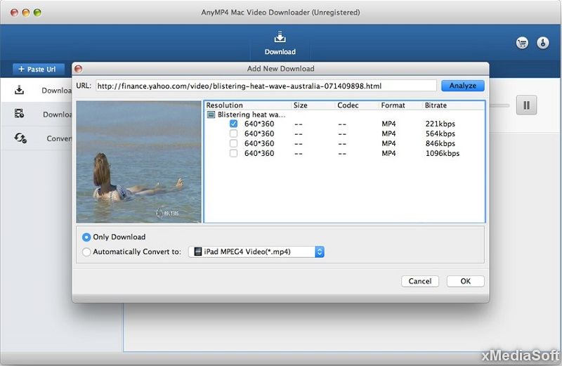4Videosoft Video Downloader for Mac