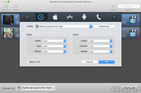 Macsome iTunes Video Converter for Mac