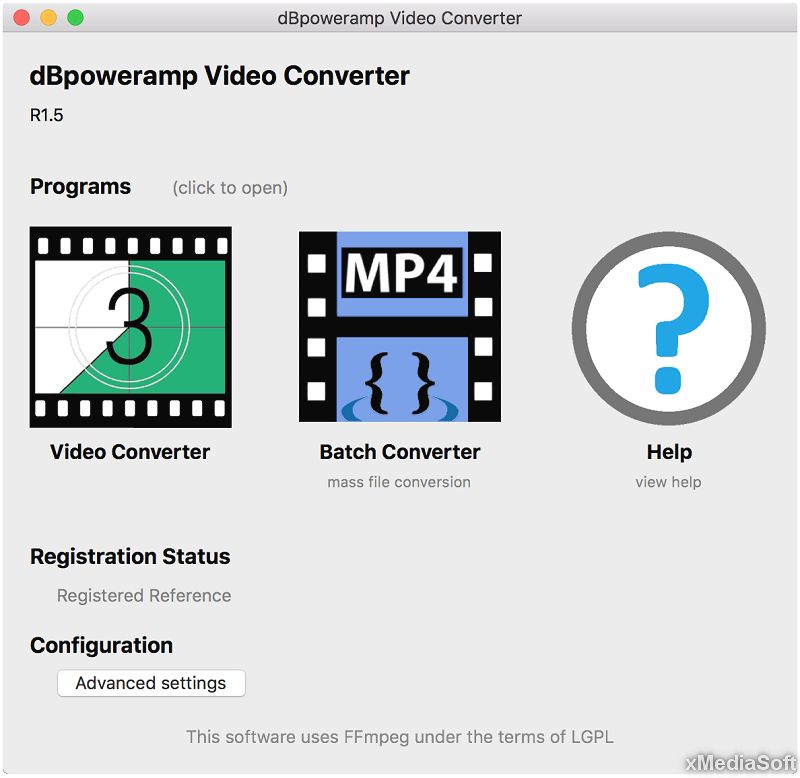 dBpowerAMP Video Converter for Mac