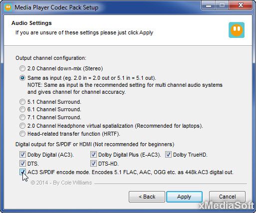 Media Player Codec Pack Lite