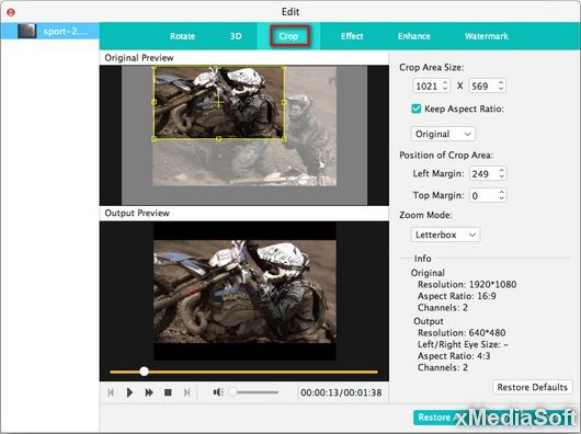 4Videosoft Mac Video Enhancement