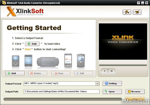 Xlinksoft Total Audio Converter