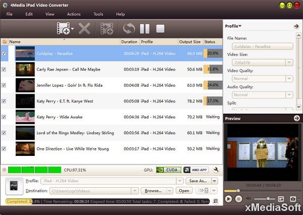 4Media iPad Video Converter