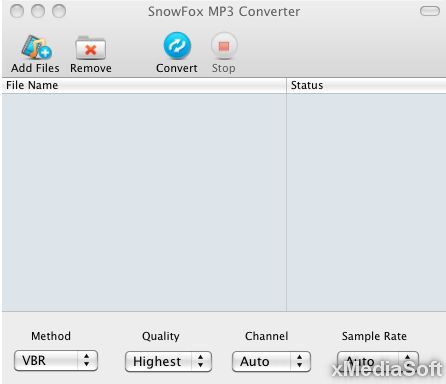 SnowFox MP3 Converter for Mac