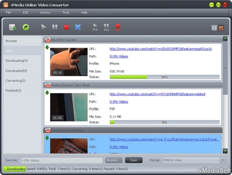 4Media Online Video Converter