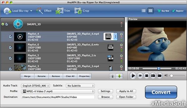 AnyMP4 Blu-ray Ripper for Mac